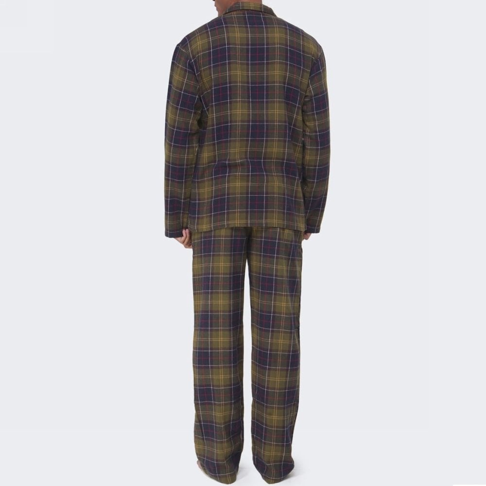 NWT Men's Barbour Logan Short-Sleeve Pajama Set Size: 2XL Color: Classic  Tartan 